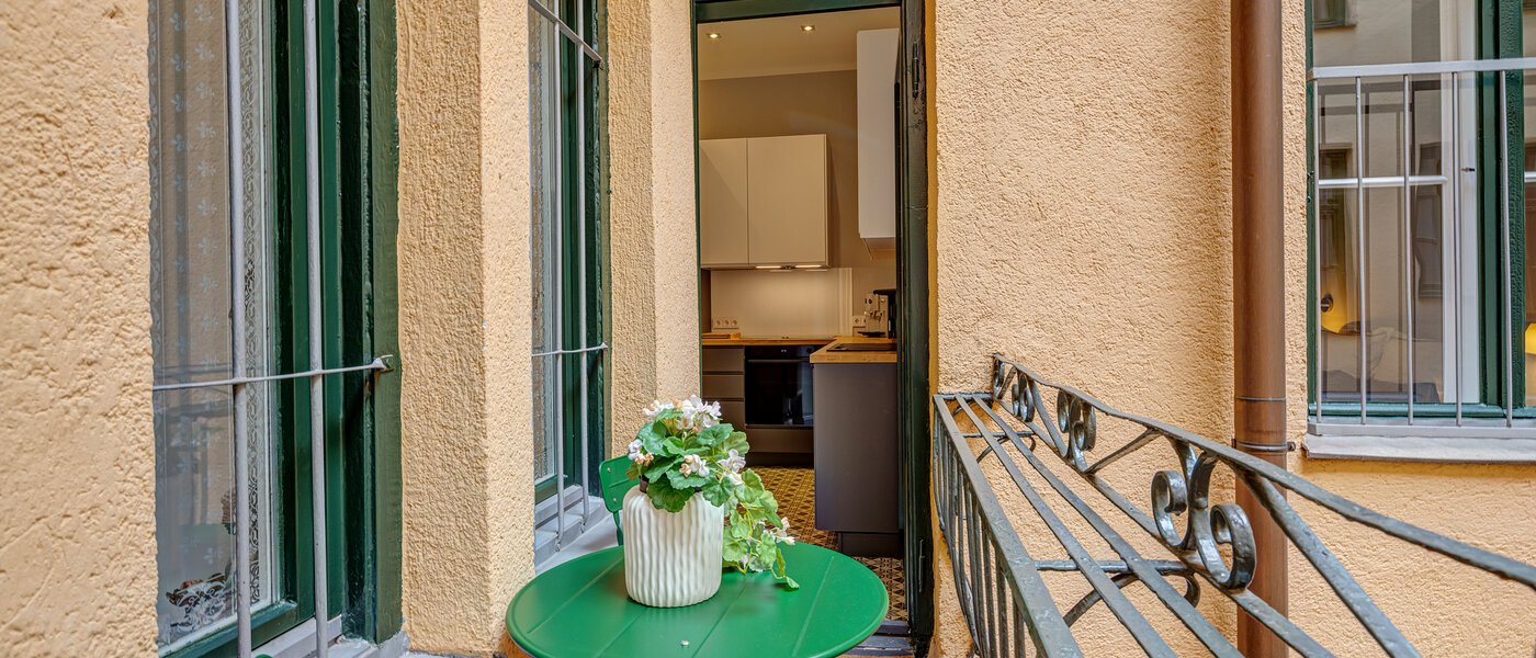 appartement München Isarvorstadt 02 balcon 13525