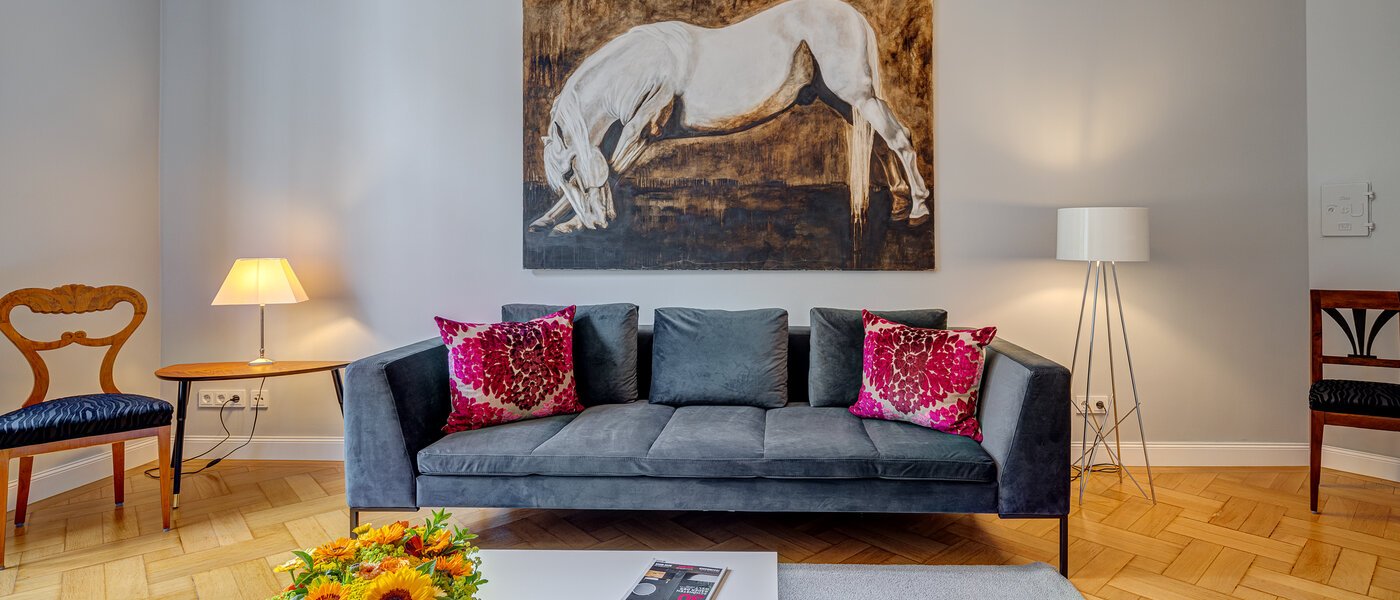 appartement München Isarvorstadt 02 pièce à vivre 13525