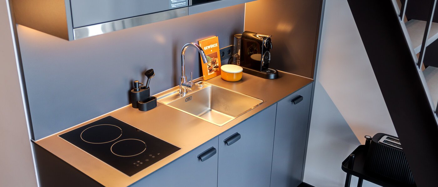 appartement style maisonnette München Neuperlach 01 cuisine 13534