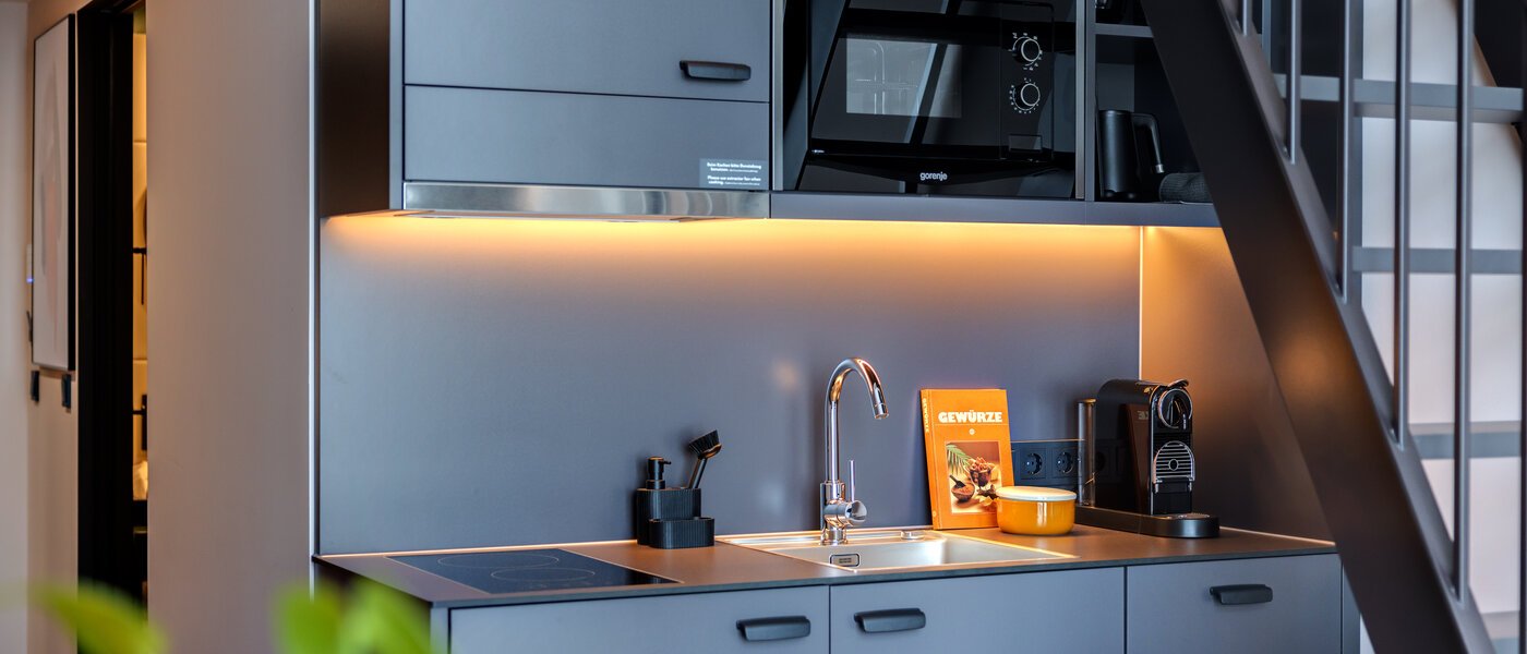 appartement style maisonnette München Neuperlach 02 cuisine 13534