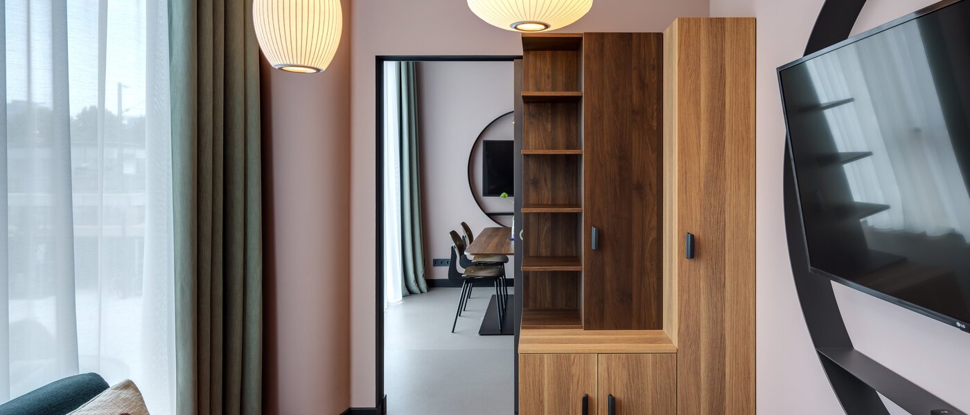 appartement style maisonnette München Neuperlach 04 salle de séjour 13534