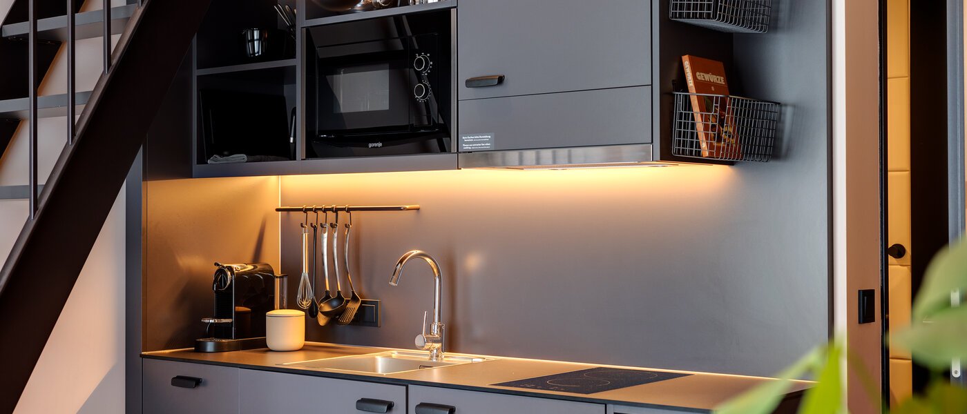 appartement style maisonnette München Neuperlach 01 cuisine 13536