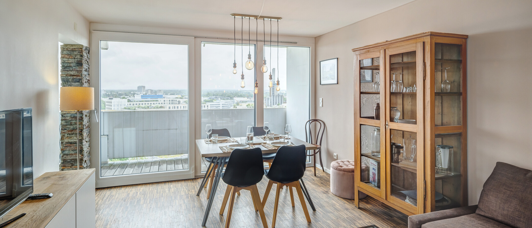 appartement München Obersendling 01 pièce à vivre 13550