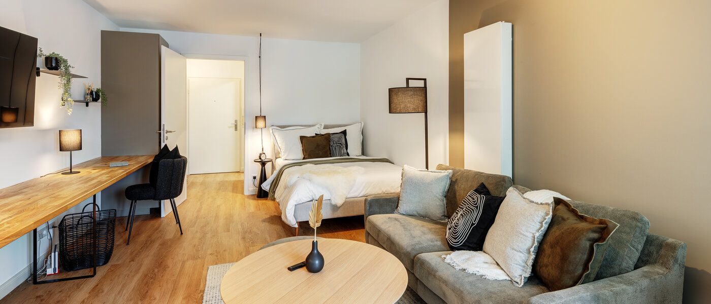 appartement München Milbertshofen 01 pièce à vivre 13553