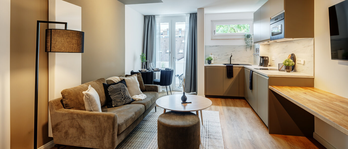 appartement München Milbertshofen 03 pièce à vivre 13553