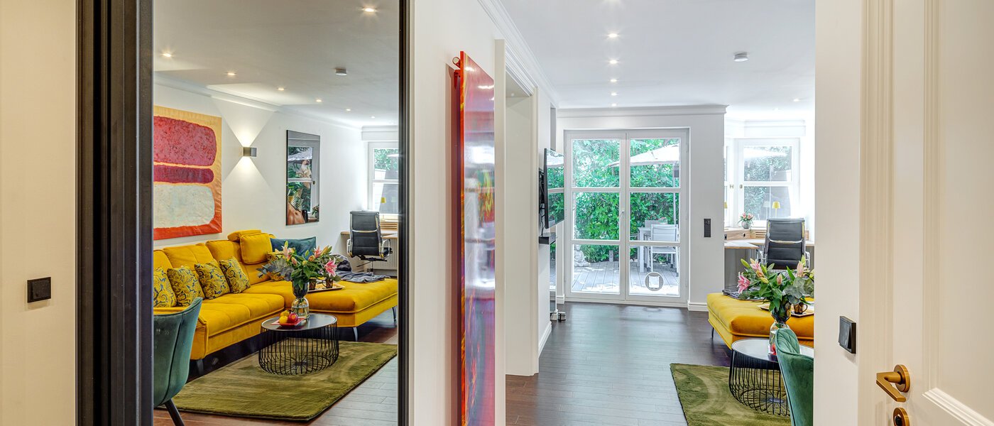 appartement München Nymphenburg 01 entrée/couloir 13556