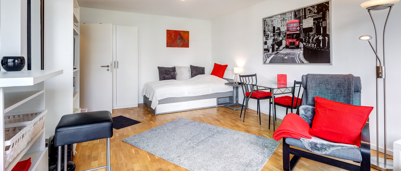 appartement München Schwabing-West (rund um den Hohenzollernplatz) 04 pièce à vivre 13567