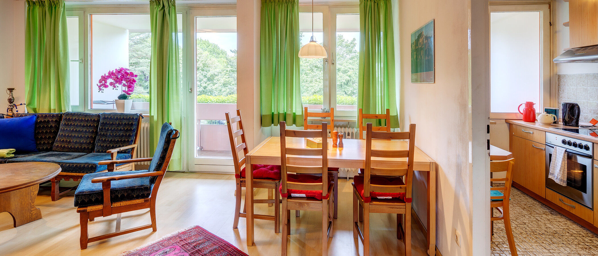 appartement München Laim 02 pièce à vivre 13574