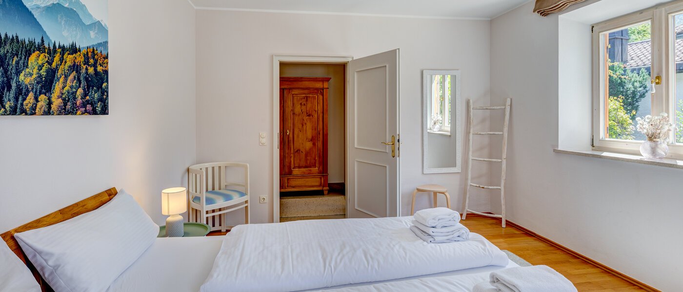 appartement avec jardin Schliersee 02 1ère chambre 13576