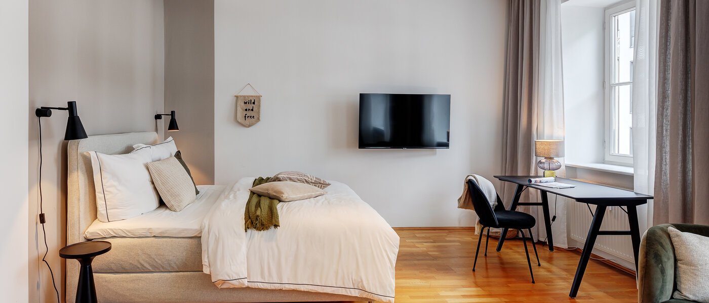 appartement München Lehel 02 pièce à vivre 13584