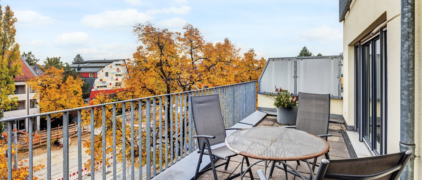 appartement München Hadern 02 terrasse sur le toit 13587