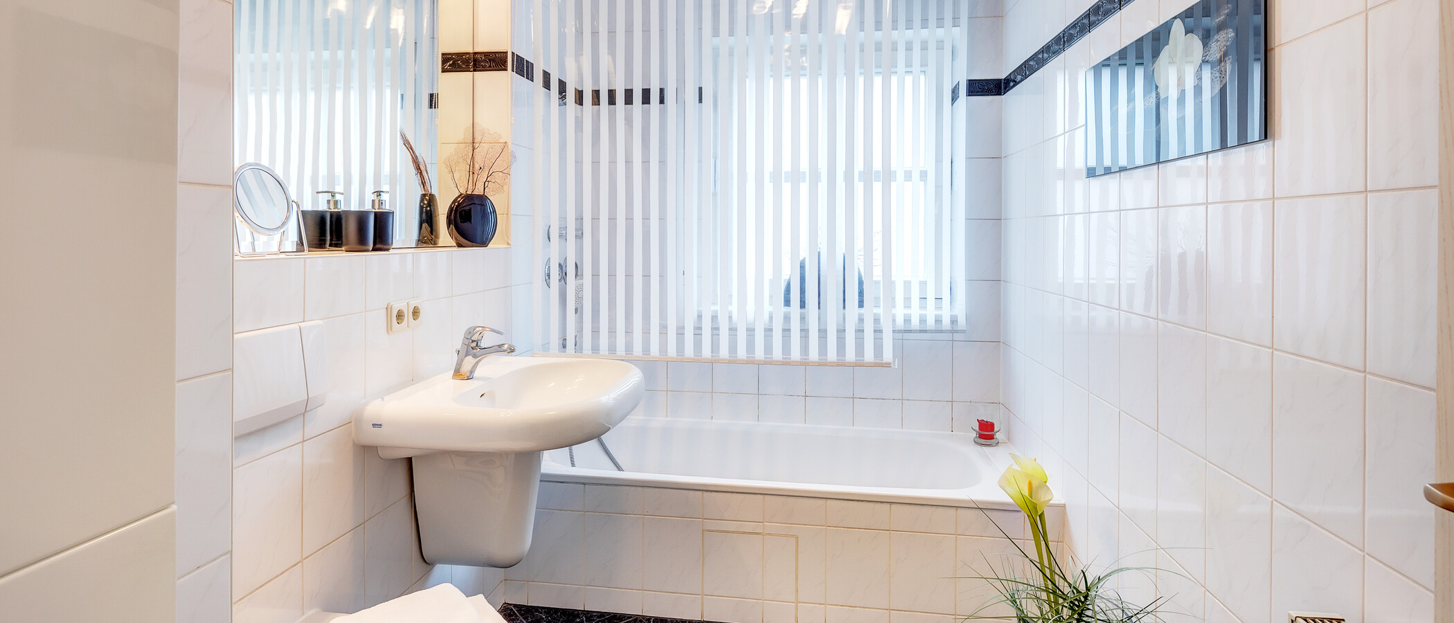 appartement style maisonnette München Lerchenau 01 salle de bain 13603
