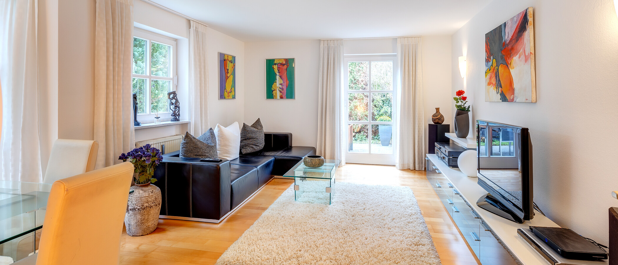 appartement style maisonnette München Lerchenau 01 pièce à vivre 13603