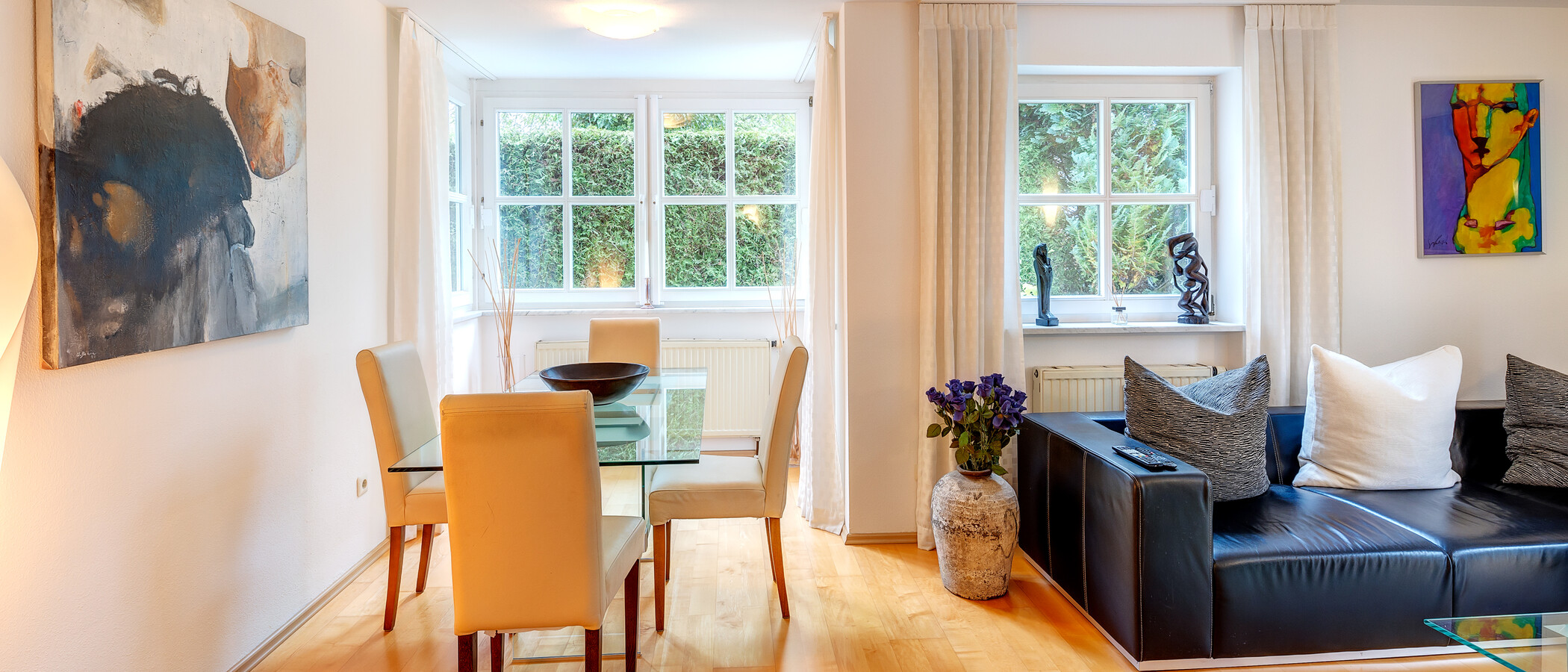 appartement style maisonnette München Lerchenau 04 pièce à vivre 13603