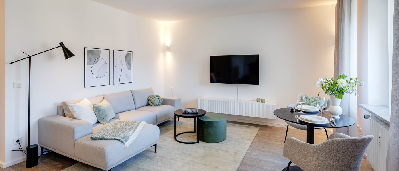 appartement München Bogenhausen 01 pièce à vivre 13604