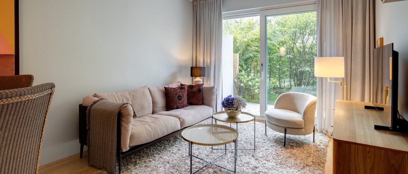 appartement München Obersendling 01 pièce à vivre 13617