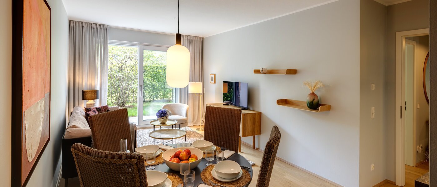 appartement München Obersendling 03 pièce à vivre 13617