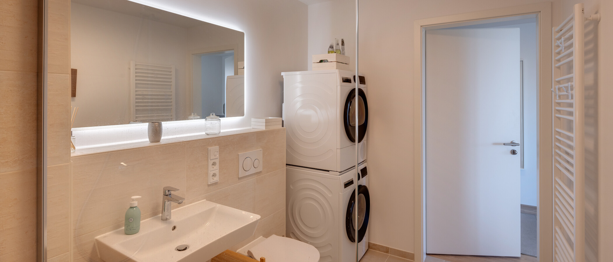 appartement avec terrasse sur le toit München Pasing 02 salle de bain 13619