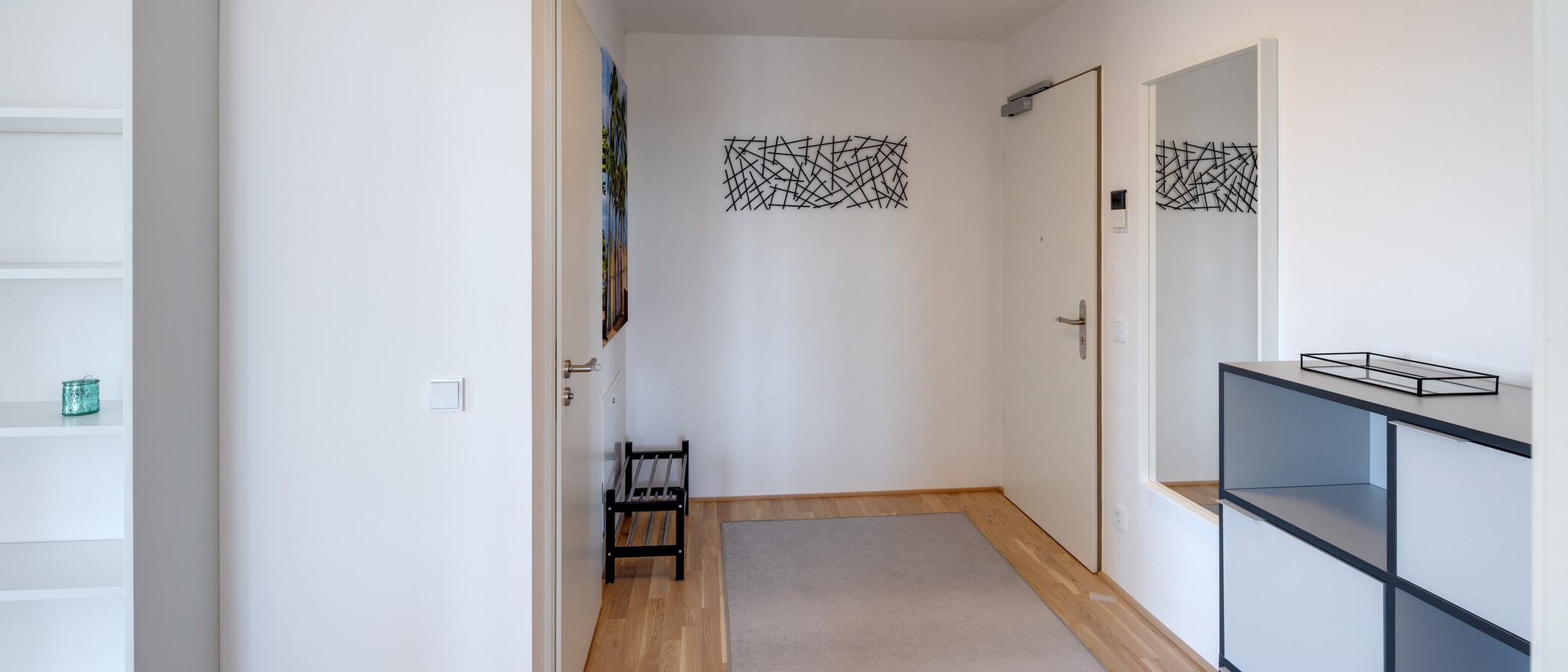 appartement avec terrasse sur le toit München Pasing 01 entrée/couloir 13619