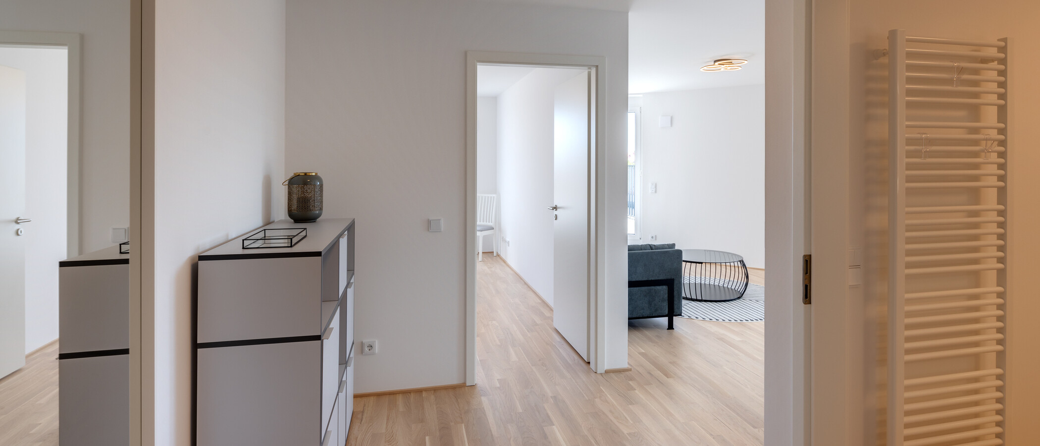 appartement avec terrasse sur le toit München Pasing 02 entrée/couloir 13619