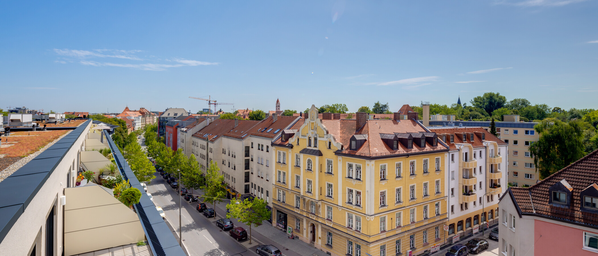 appartement avec terrasse sur le toit München Pasing 01 vue 13619
