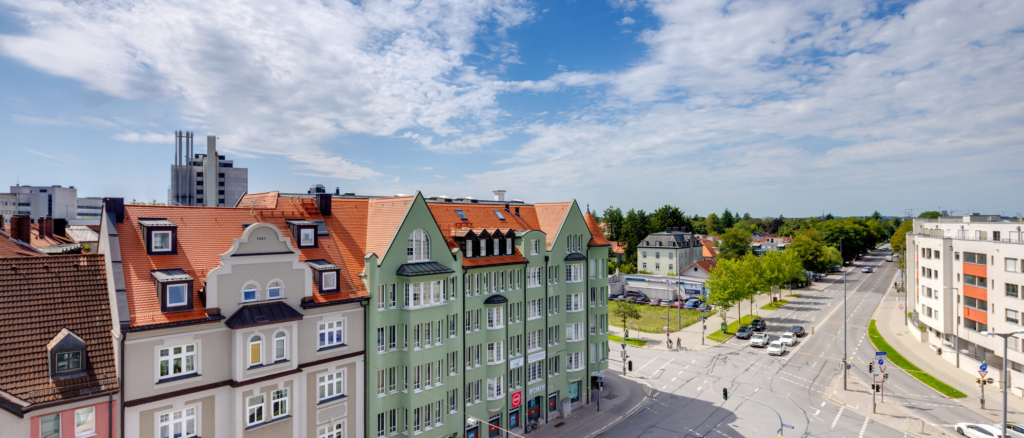appartement avec terrasse sur le toit München Pasing 02 vue 13619