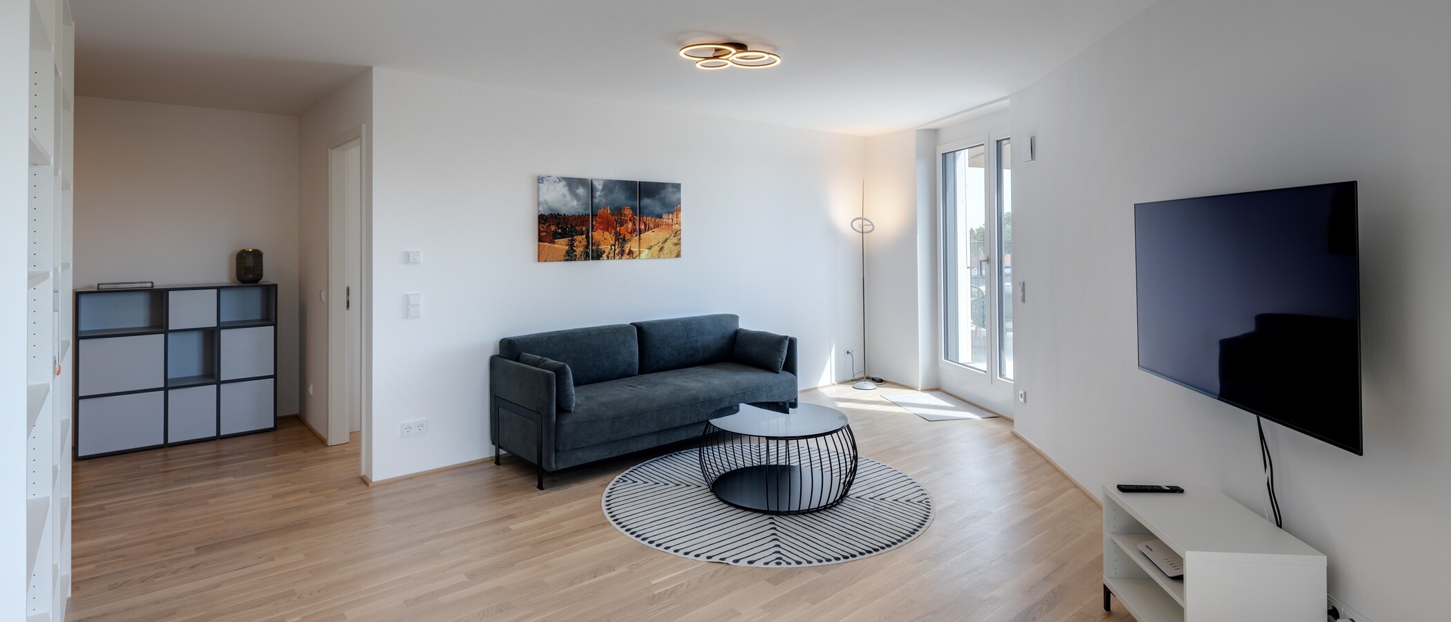 appartement avec terrasse sur le toit München Pasing 02 pièce à vivre 13619