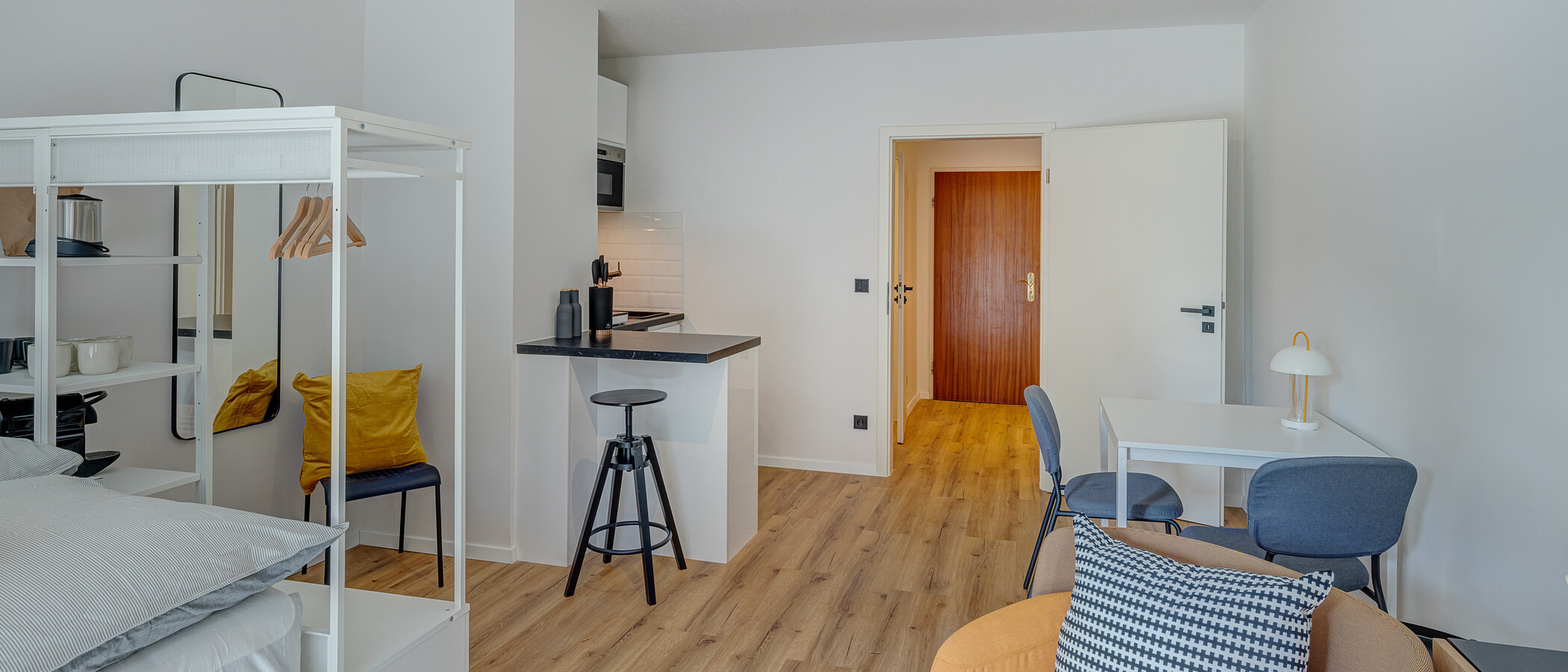 appartement München Nymphenburg 03 pièce à vivre 13624