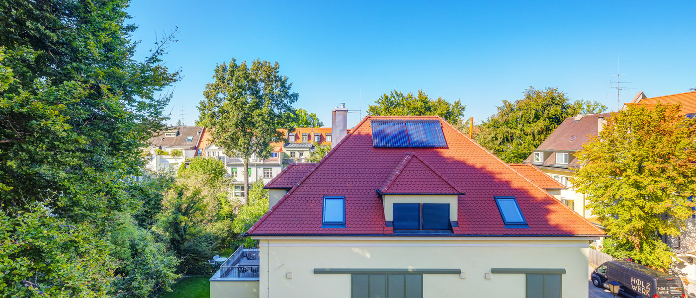 appartement sous les toits München Nymphenburg 05 vue 13654