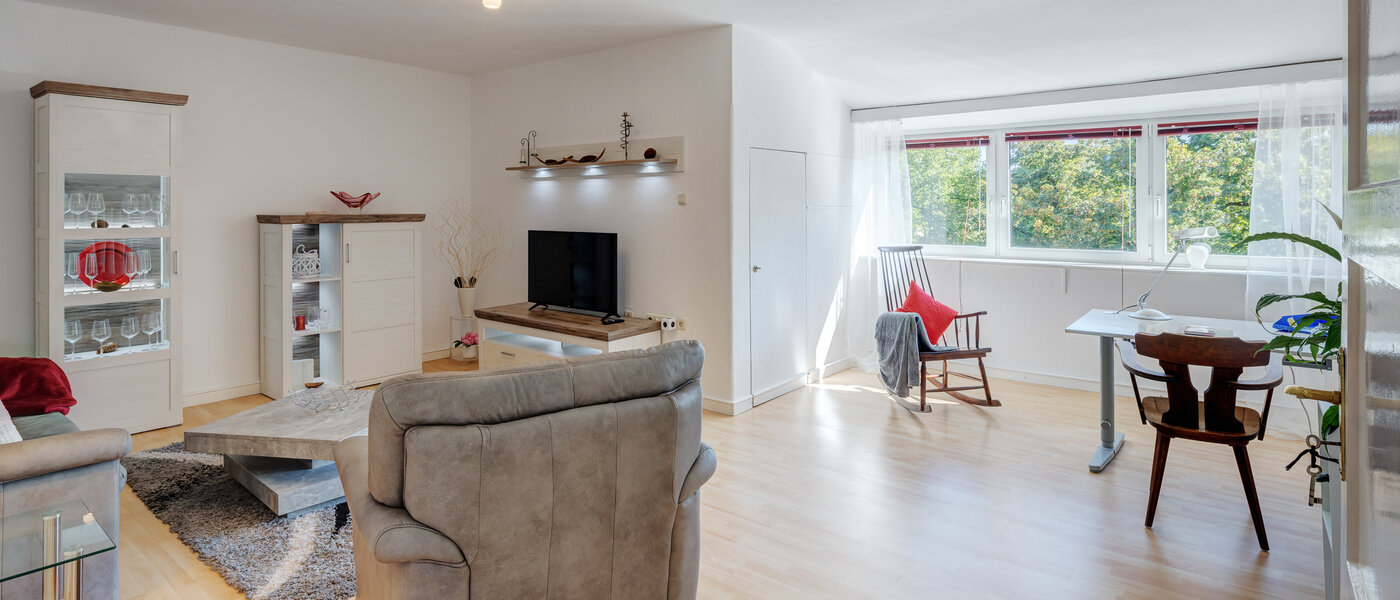 appartement sous les toits München Nymphenburg 02 pièce à vivre 13654