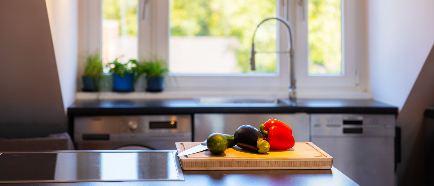 appartement avec terrasse sur le toit München Ramersdorf 02 cuisine 13657