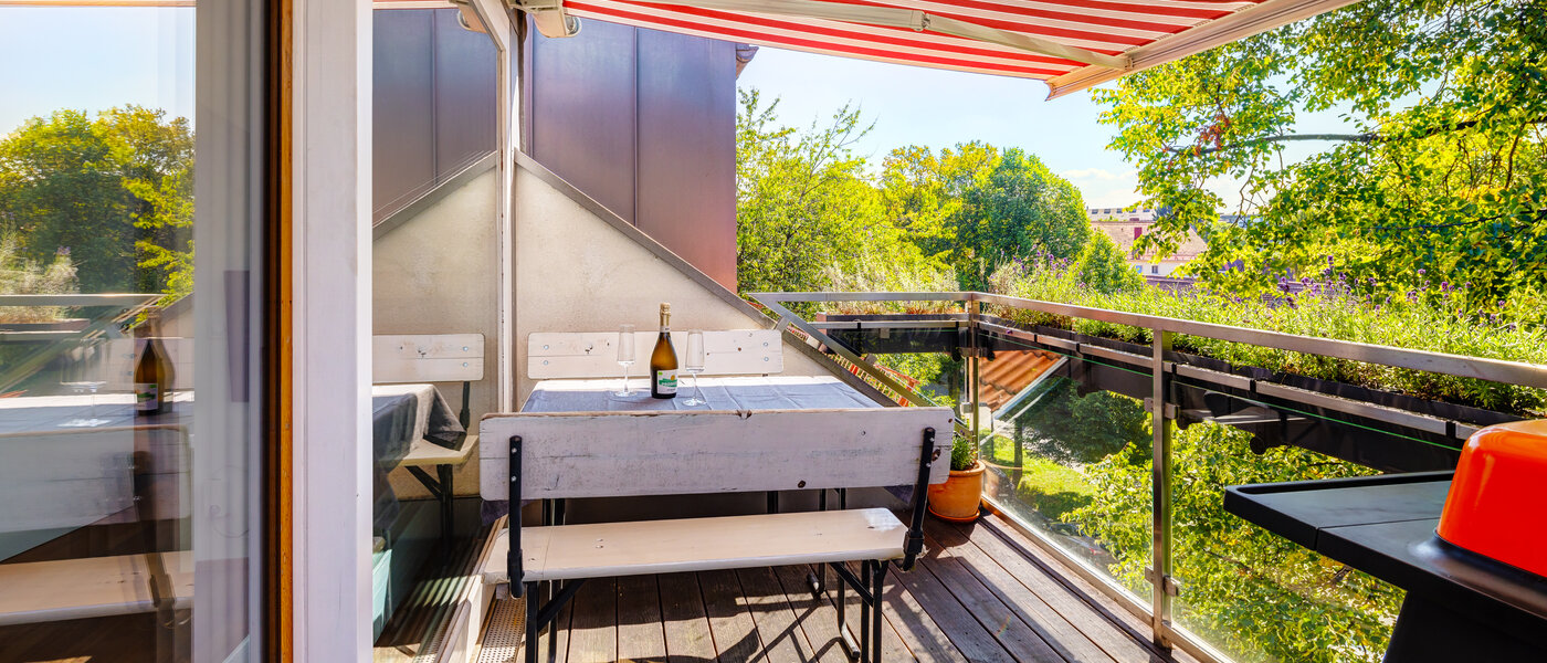 appartement avec terrasse sur le toit München Ramersdorf 01 terrasse sur le toit 13657