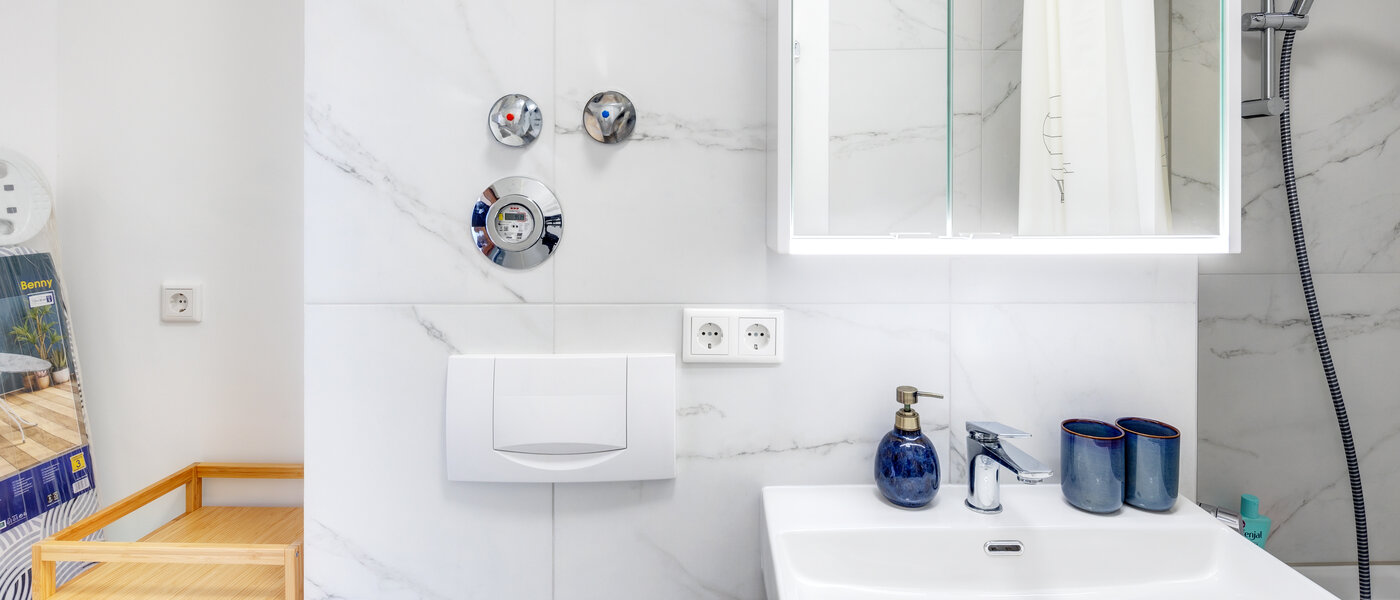 appartement avec terrasse sur le toit München Neuperlach 02 salle de bain 13658