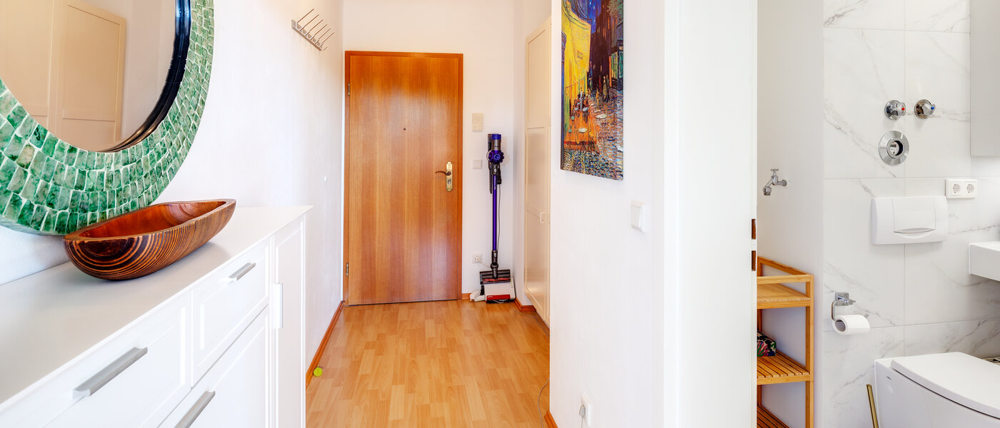 appartement avec terrasse sur le toit München Neuperlach 02 entrée/couloir 13658