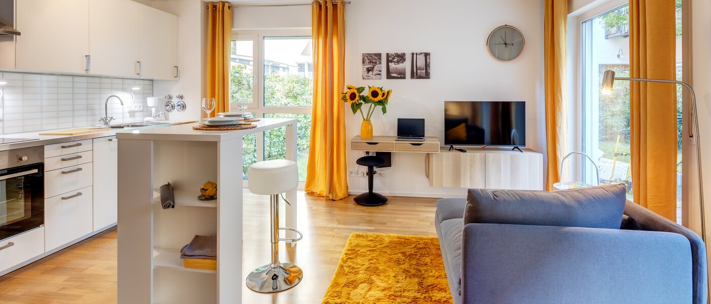 appartement München Obergiesing 02 pièce à vivre 13663