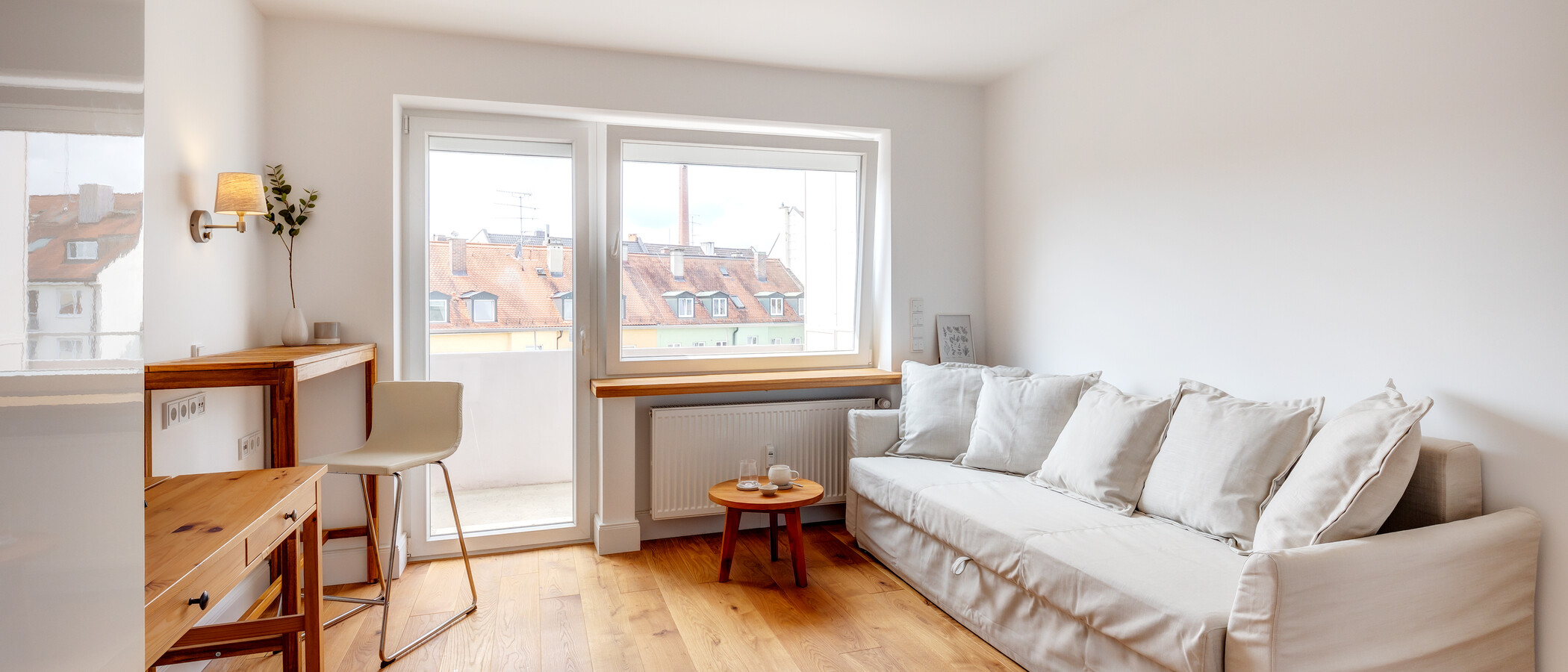appartement München Maxvorstadt 01 pièce à vivre 13666