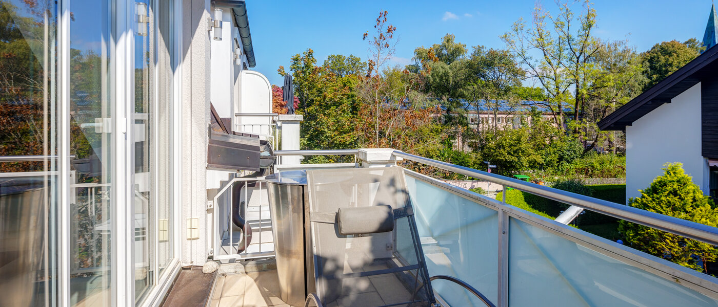 appartement sous les toits München Solln 03 1ère balcon 13669