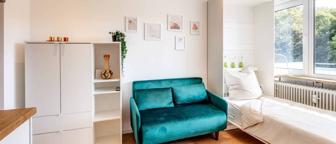 studio München Am Hart 02 pièce à vivre 13670