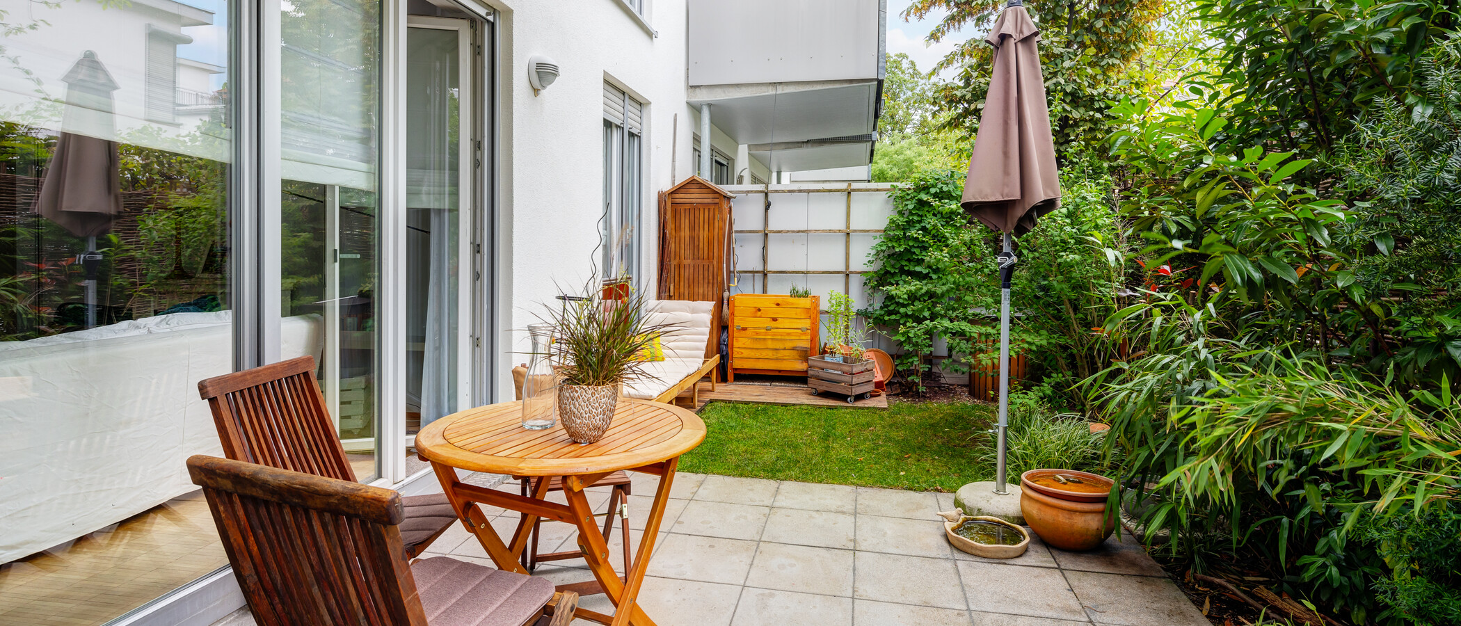 appartement München Schwabing-West (rund um den Hohenzollernplatz) 01 jardin 13671