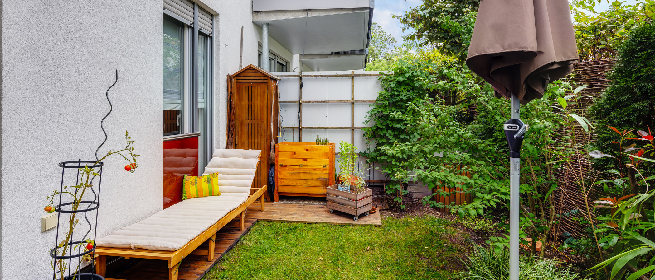 appartement München Schwabing-West (rund um den Hohenzollernplatz) 02 jardin 13671