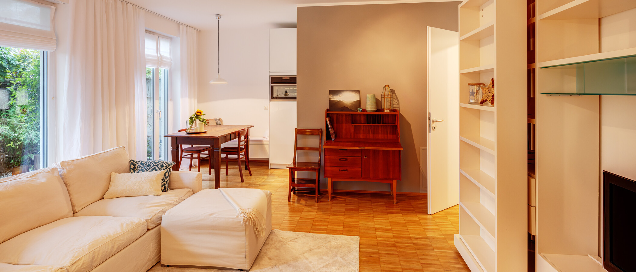 appartement München Schwabing-West (rund um den Hohenzollernplatz) 04 pièce à vivre 13671