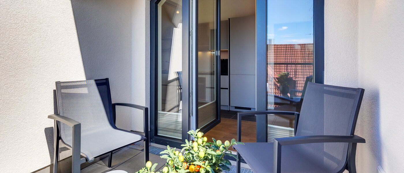 appartement sous les toits Aschheim 01 balcon 13679