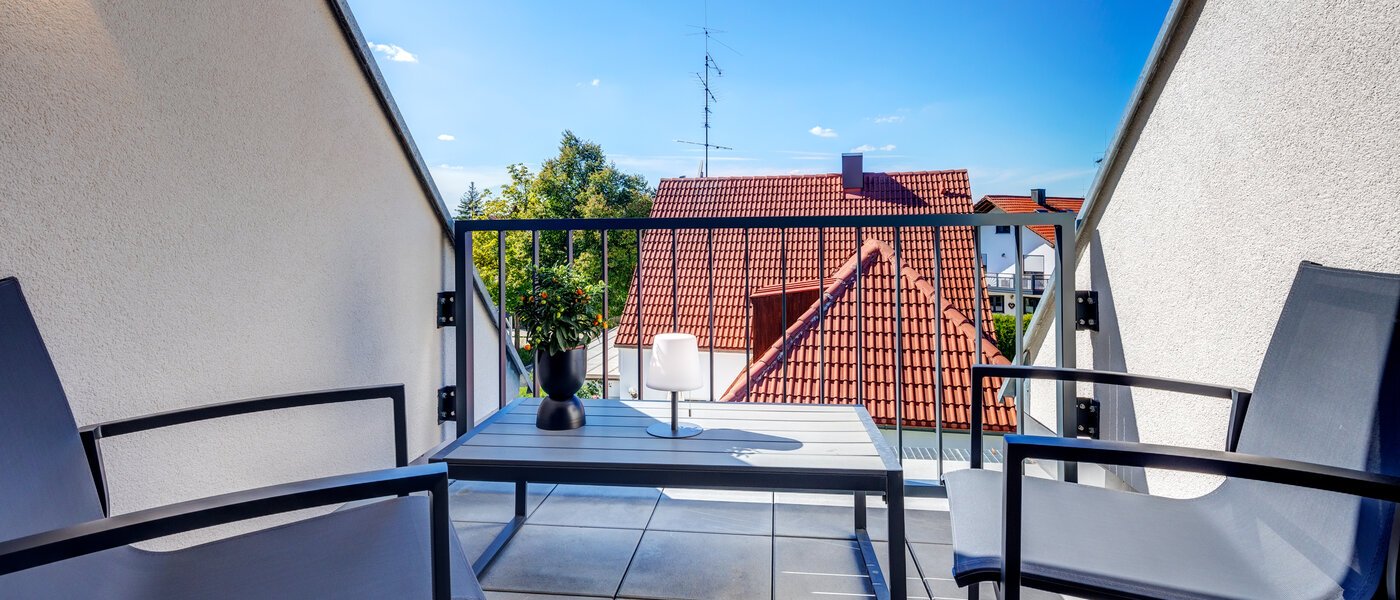 appartement sous les toits Aschheim 02 balcon 13679