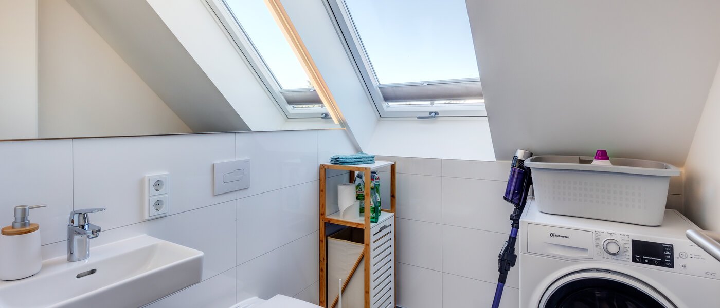 appartement sous les toits Aschheim 01 deux toilettes 13679