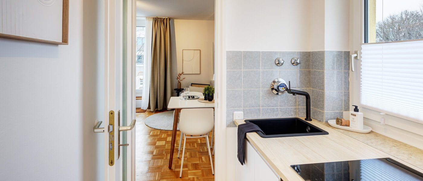 appartement avec terrasse sur le toit München Pasing 03 cuisine 13685