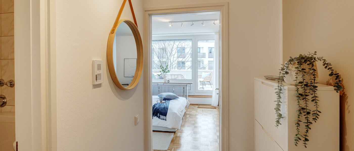 appartement avec terrasse sur le toit München Pasing 03 entrée/couloir 13685