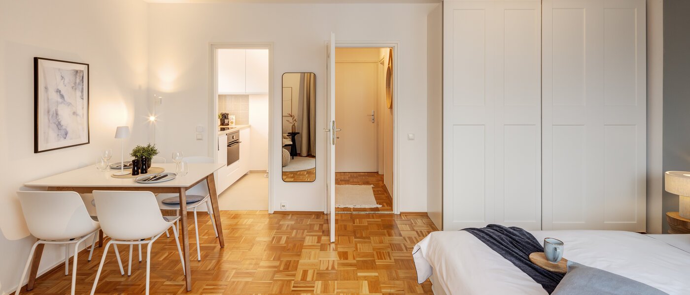 appartement avec terrasse sur le toit München Pasing 05 pièce à vivre 13685