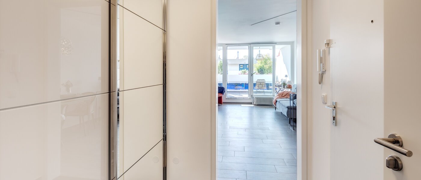 appartement München Olympiadorf 01 entrée/couloir 13686