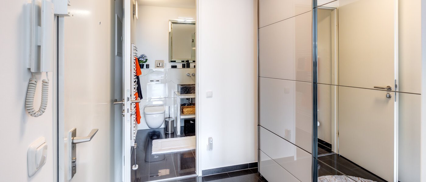 appartement München Olympiadorf 02 entrée/couloir 13686