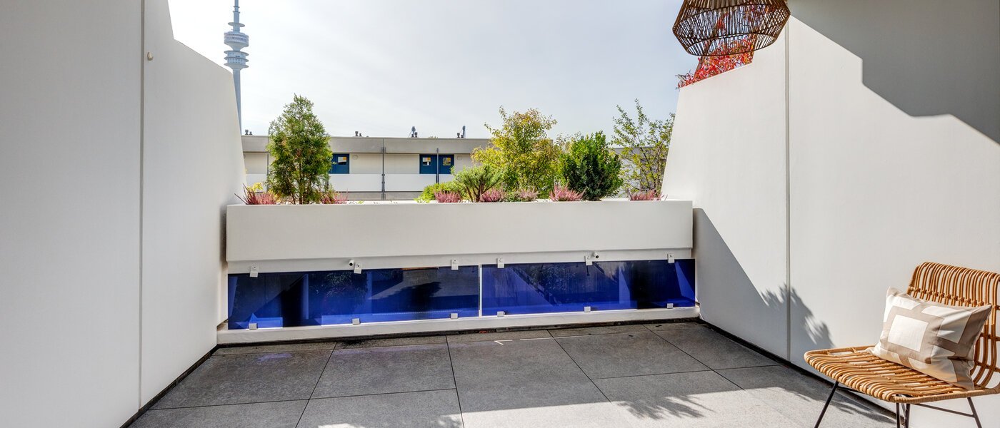 appartement München Olympiadorf 02 loggia 13686